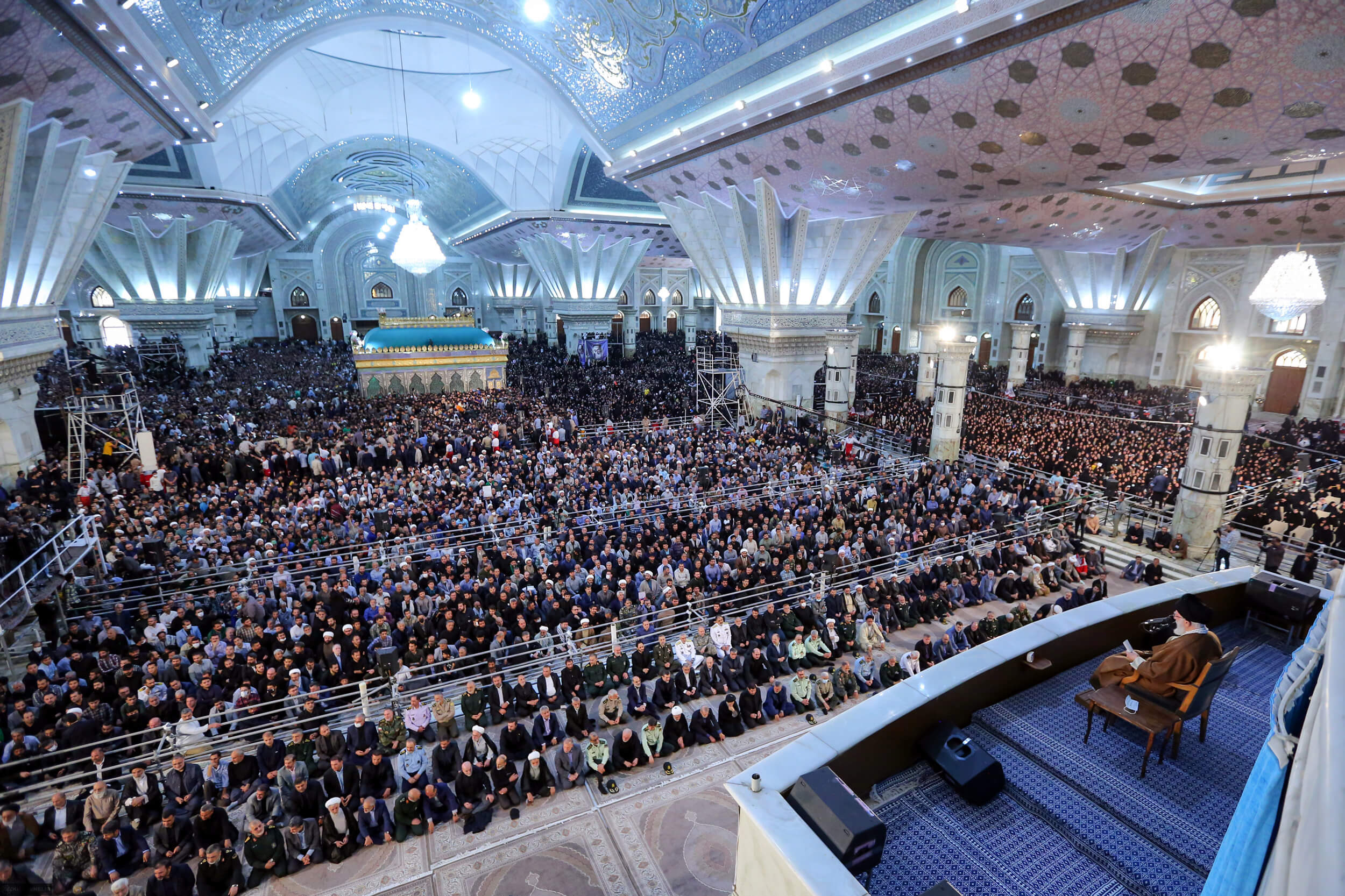 حضور و سخنرانی در مراسم سی و چهارمین سالگرد ارتحال حضرت امام خمینی (رحمه‌الله)